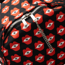 Celine | Pre-Owned x Anneli Henriksson Telepathic Love Backpack | BlackRed