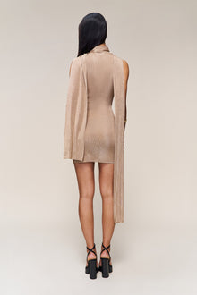 Womens | Serelina Scarf Dress | Champagne