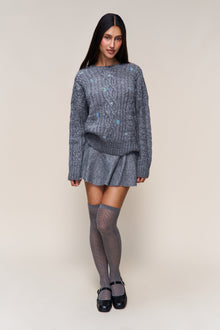 Womens | Etta Sweater | Medium Heather Grey