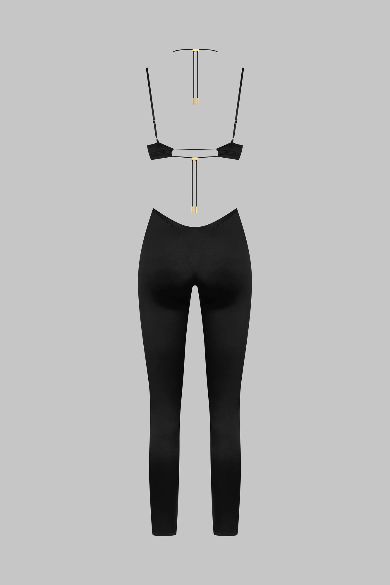 Strappy Jumpsuit - French Kiss | Black
