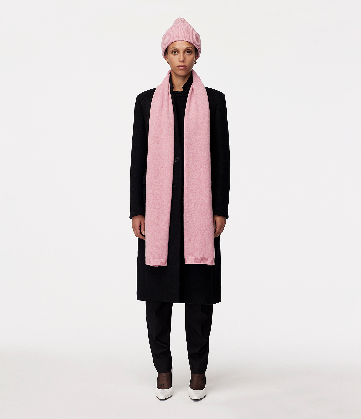 Another Tomorrow Cashmere Hat in Orchid – Cashmere