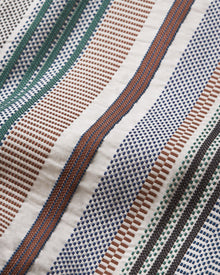 Barkley Jacquard Stripe Cotton Resort Overshirt Woven In Italy, Multicolour | Multi