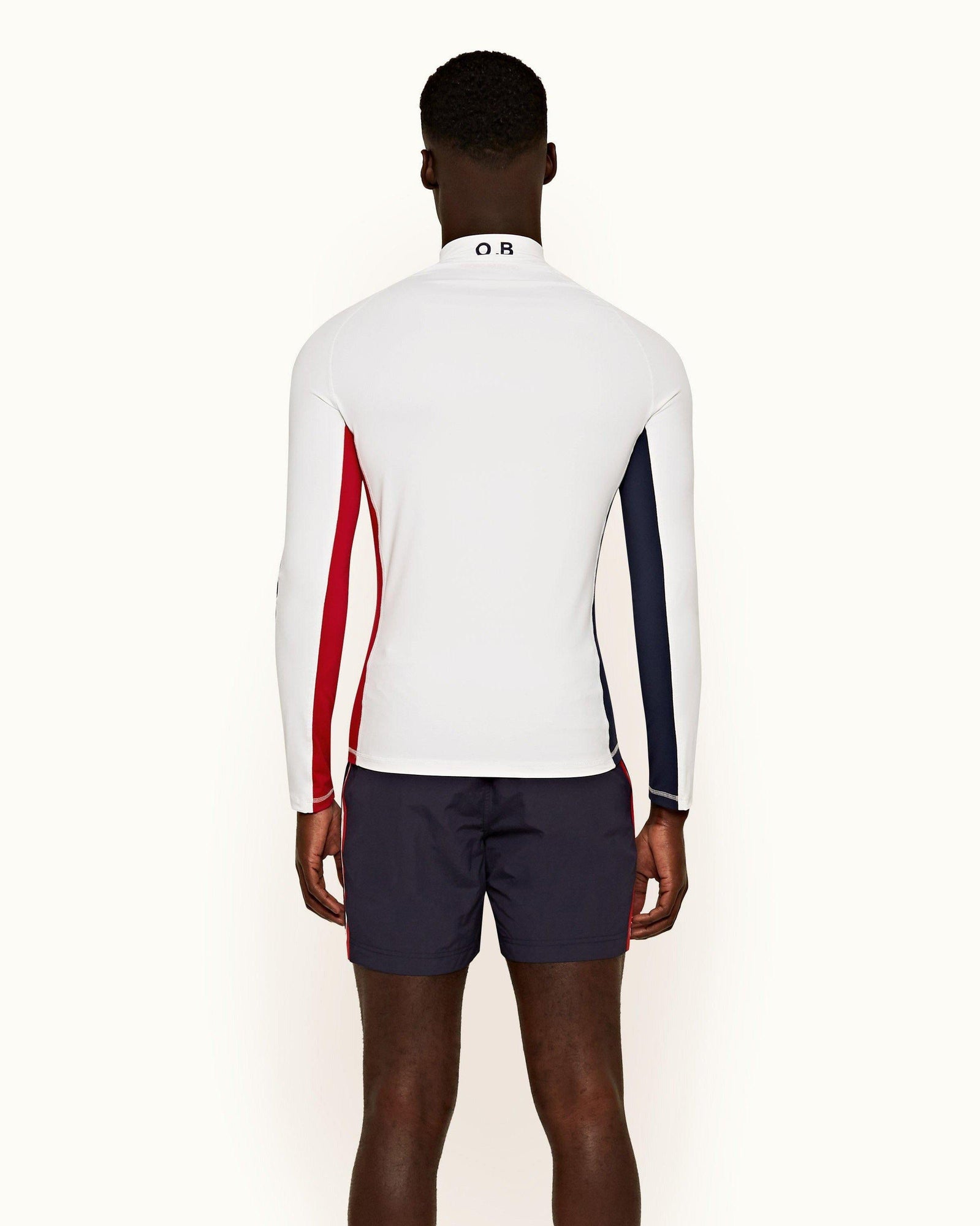 Bray Cloud Half-Zip Rash Guard | Cloud