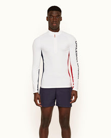 Bray Cloud Half-Zip Rash Guard | Cloud