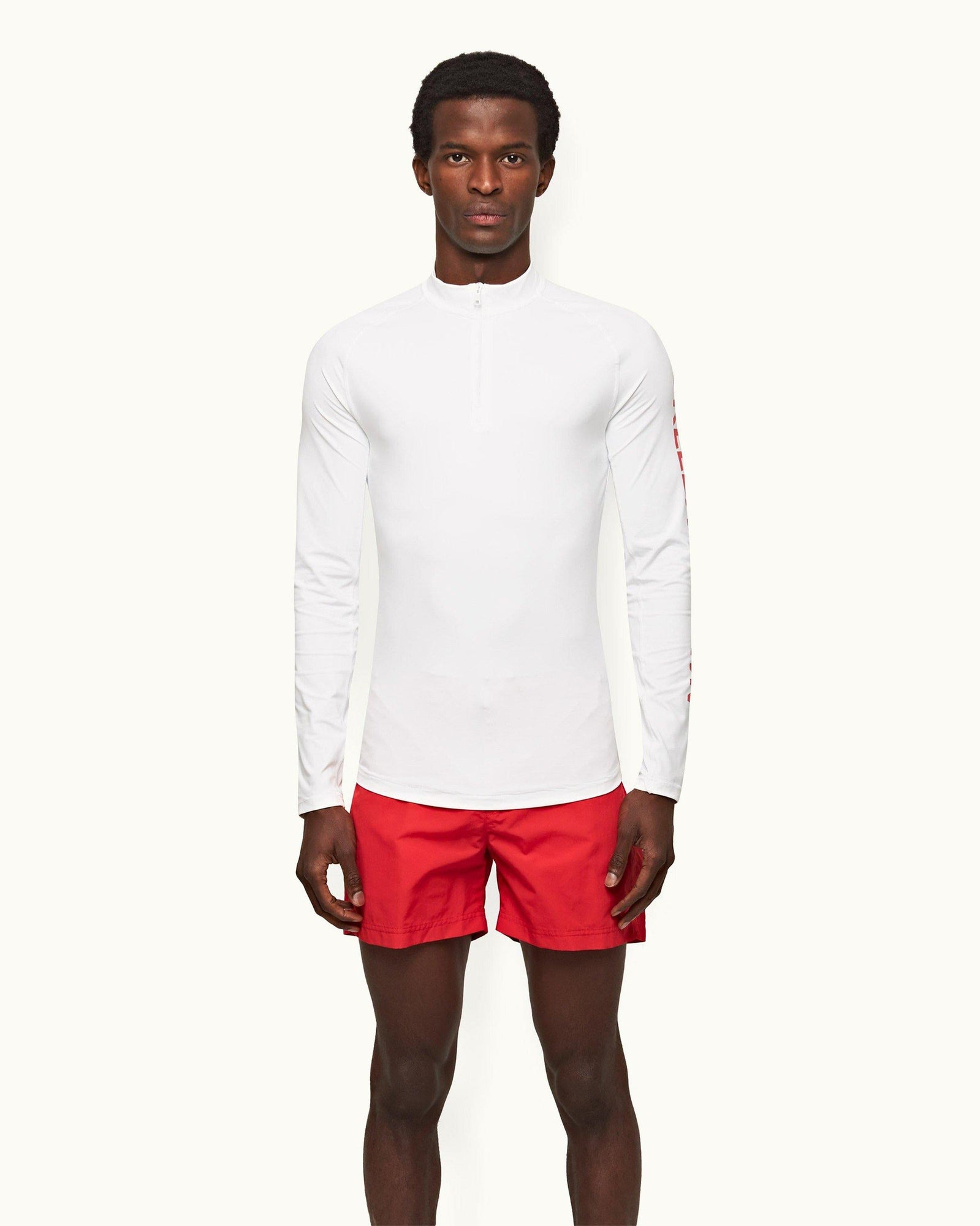 Men | Bray Rash Guard | White