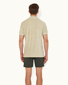 Forest Night Mid-Length Cotton Twill Shorts | Forest Night