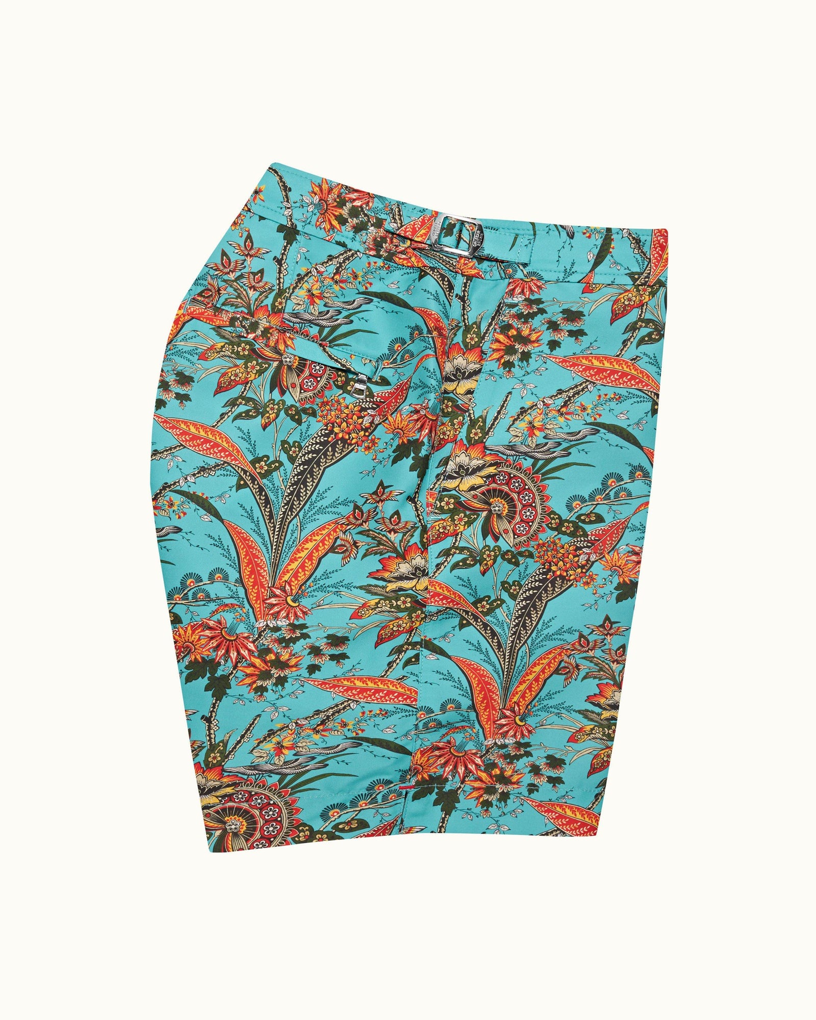 Bulldog Veranda Lotus Mid-Length Swim Shorts | Veranda