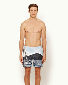 Bulldog Ship Photographic Mid-Length Shorts | Ship
