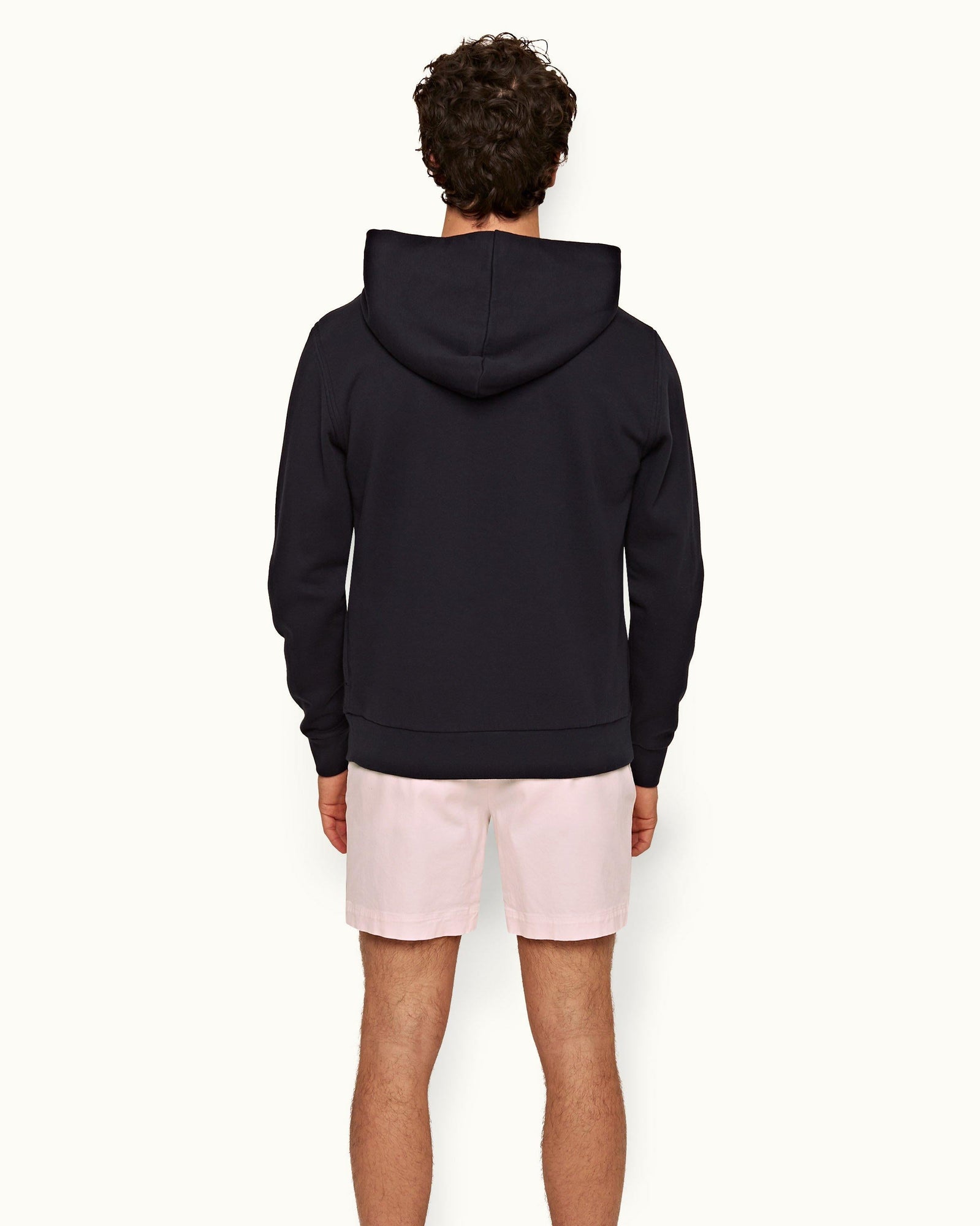 Bulldog Stretch-Cotton Rose Mid-Length Stretch-Cotton Shorts | Rose