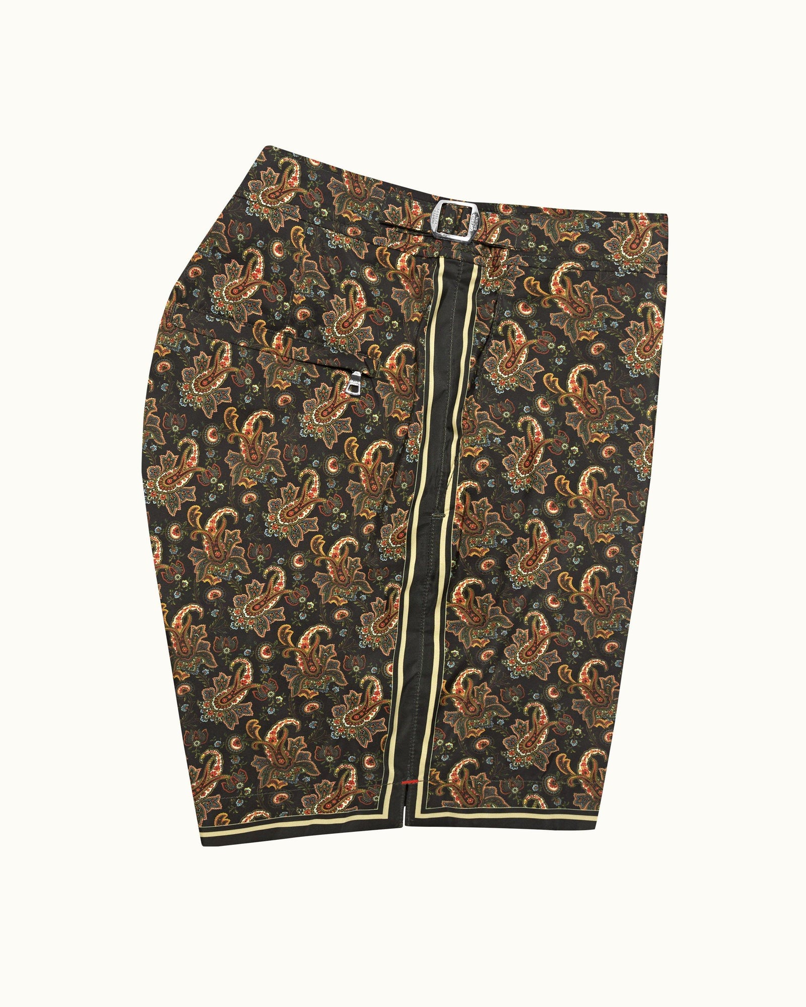 Palm Sunny Paisley Mid-Length Swim Shorts | Palm