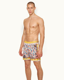 Bulldog Summer Sunset Utopia Mid-Length Swim Shorts | Summer Sunset