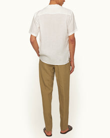 Men | Carsyn Linen Trouser | Agave Green