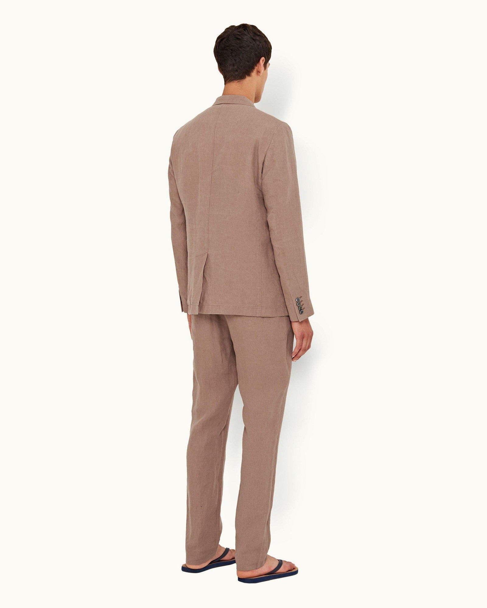 Nomadic Tailored Fit Linen Trousers | Nomadic