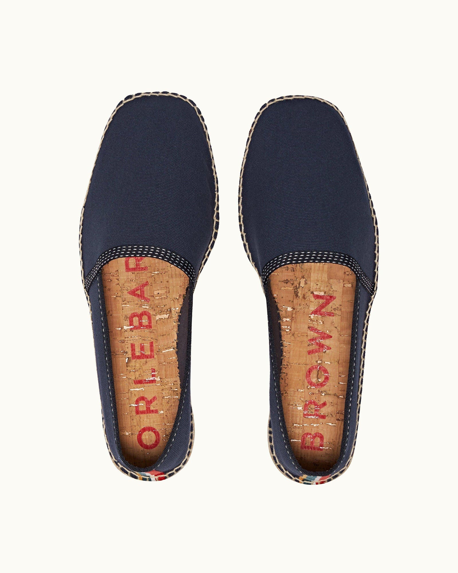 Fleet Midnight Navy Sail Stitch Espadrilles | Midnight Navy