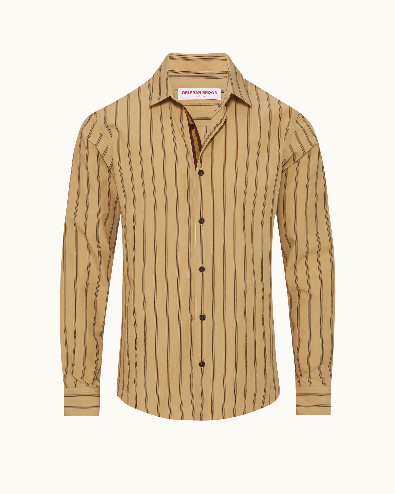 Men | Giles Stripe Shirt | Macchiato