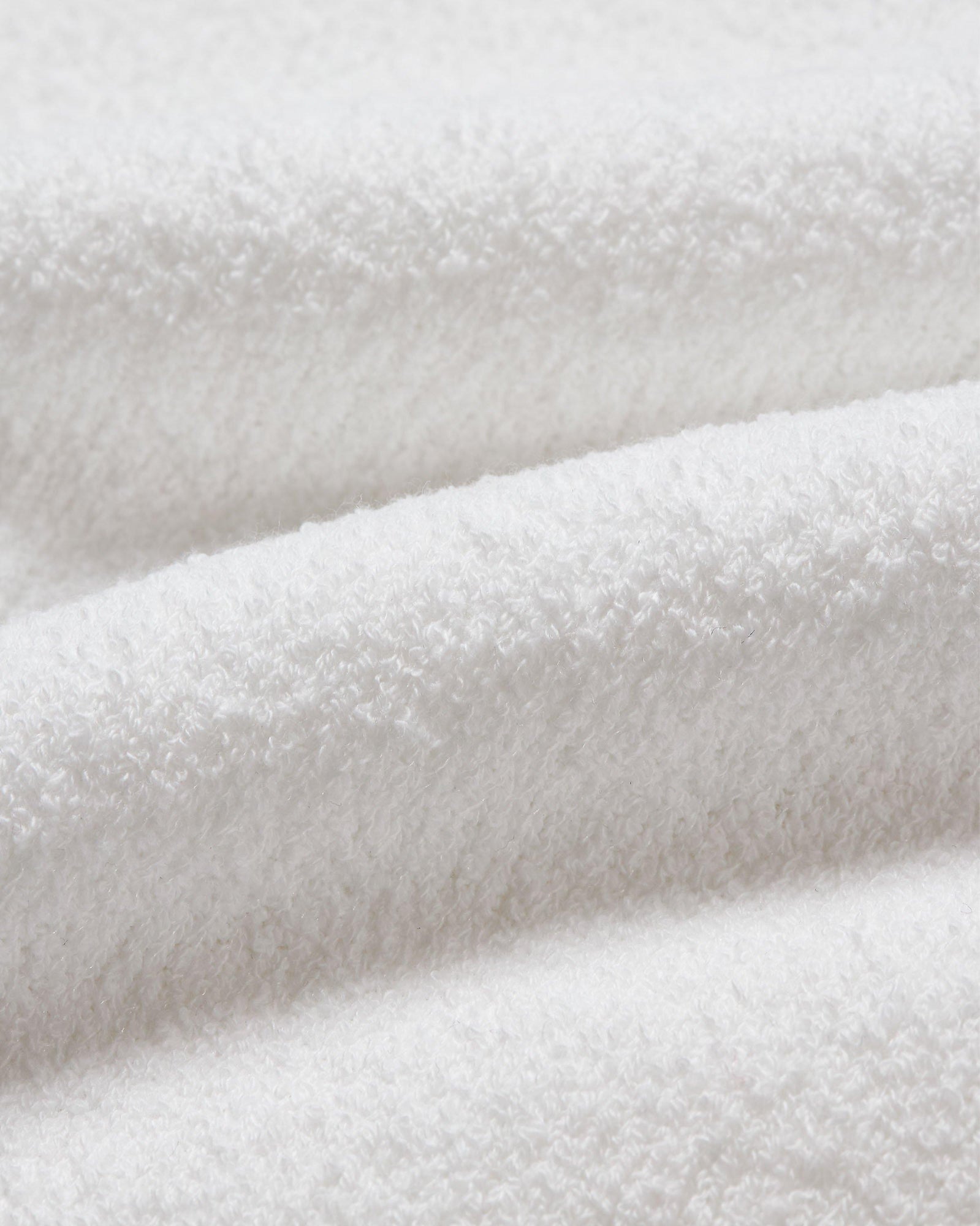 Horton White Tailored Fit Boucle Stitch Polo Shirt | White