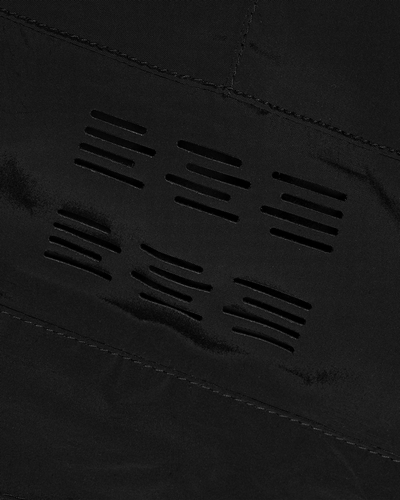 Black Relaxed Fit Shell Jacket | Black