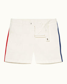 Levens Cloud Tailored Fit 2-Colour Tape Seam Cotton Shorts | Cloud