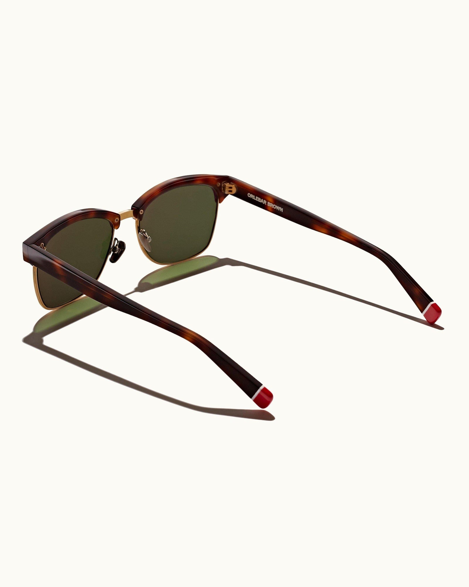 Matira Tortoiseshell Half-Wire Sunglasses | Tortoise Shell