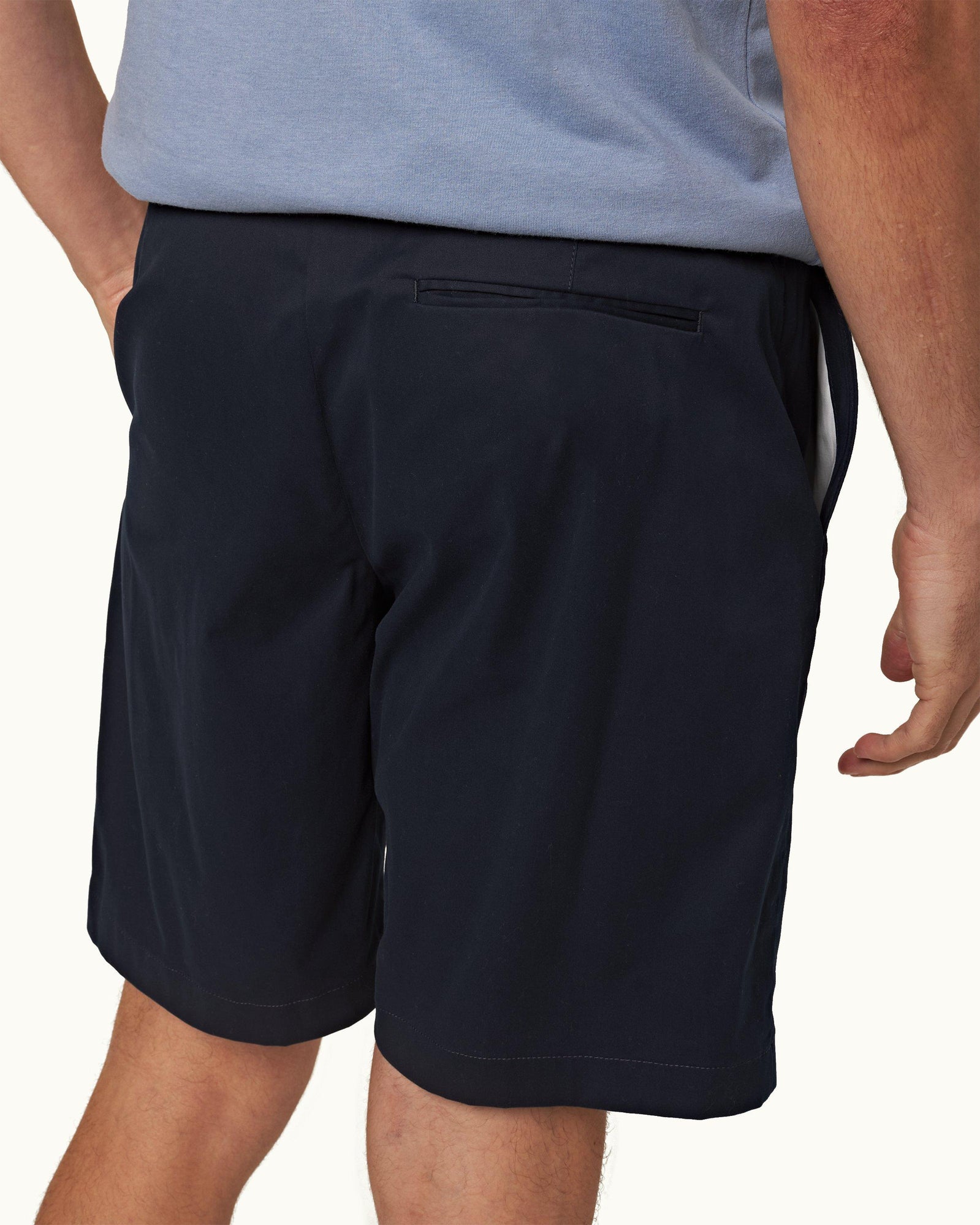 Men | Norwich Silk Short | Night Iris