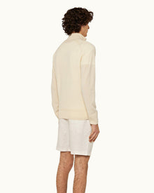 Men | Norwich Linen Short | White Sand
