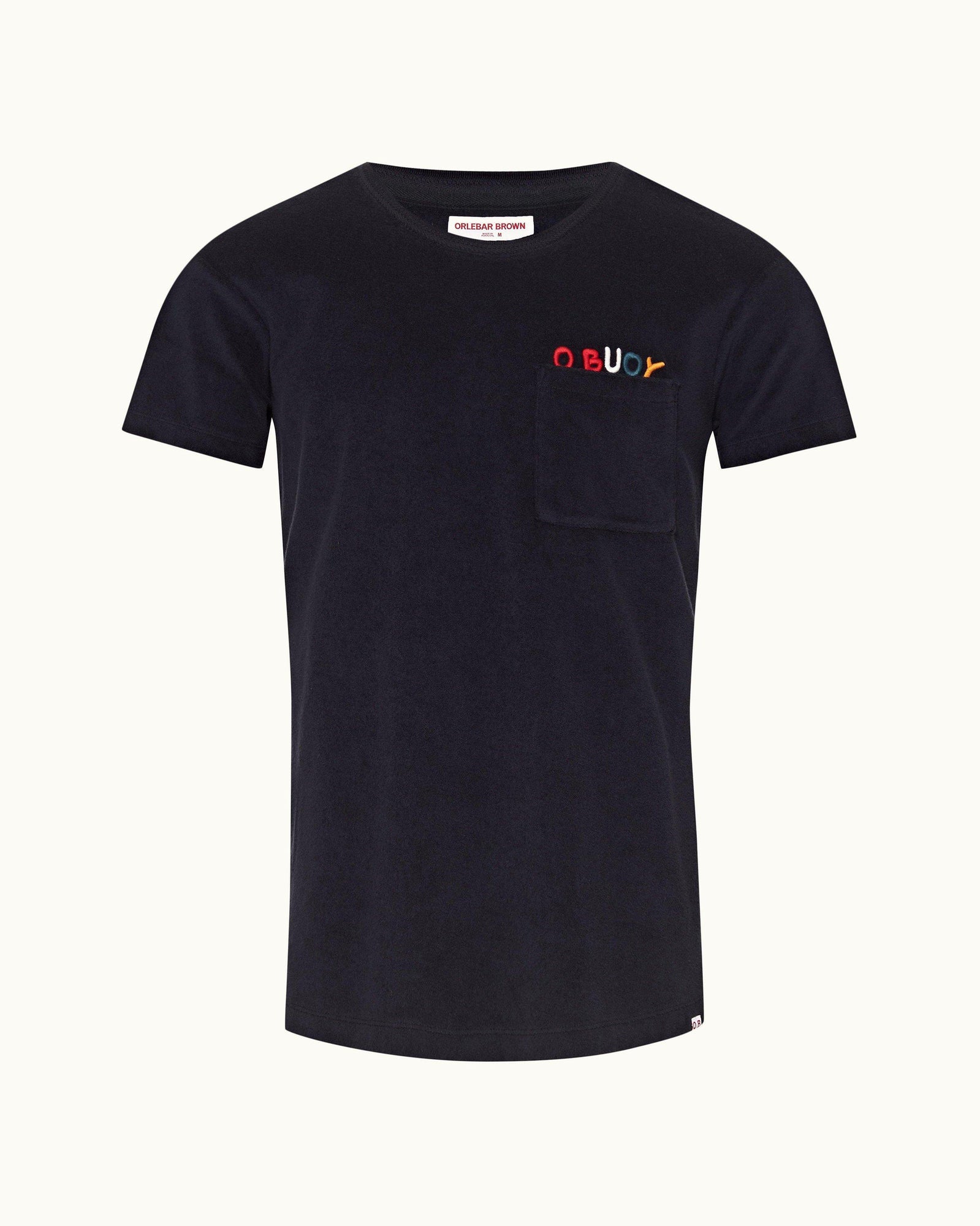 Night Iris O.BUOY Classic Fit Towelling T-shirt | Night Iris