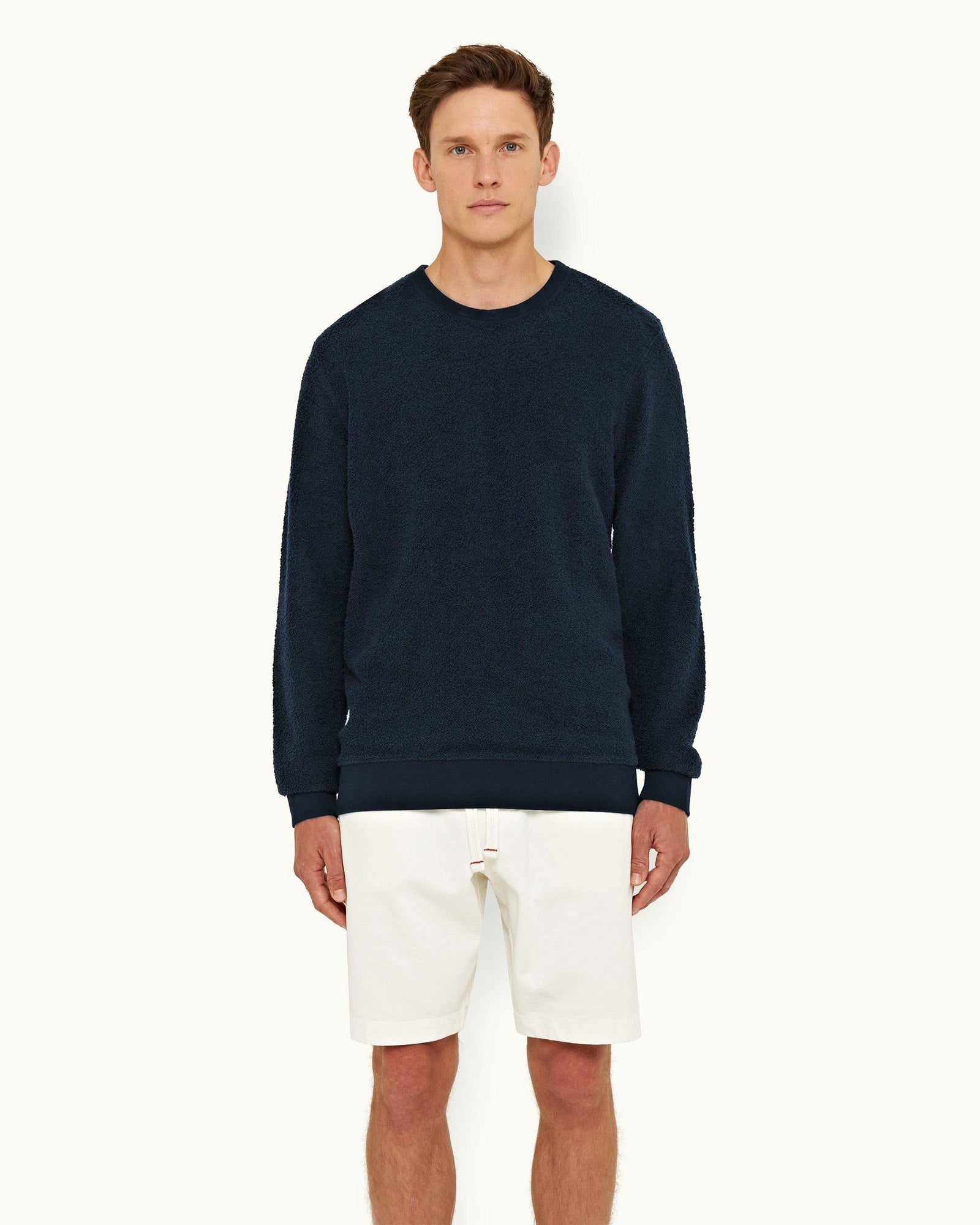 Dark Nocturnal Navy Classic Fit Sweatshirt | Dark Nocturnal Navy