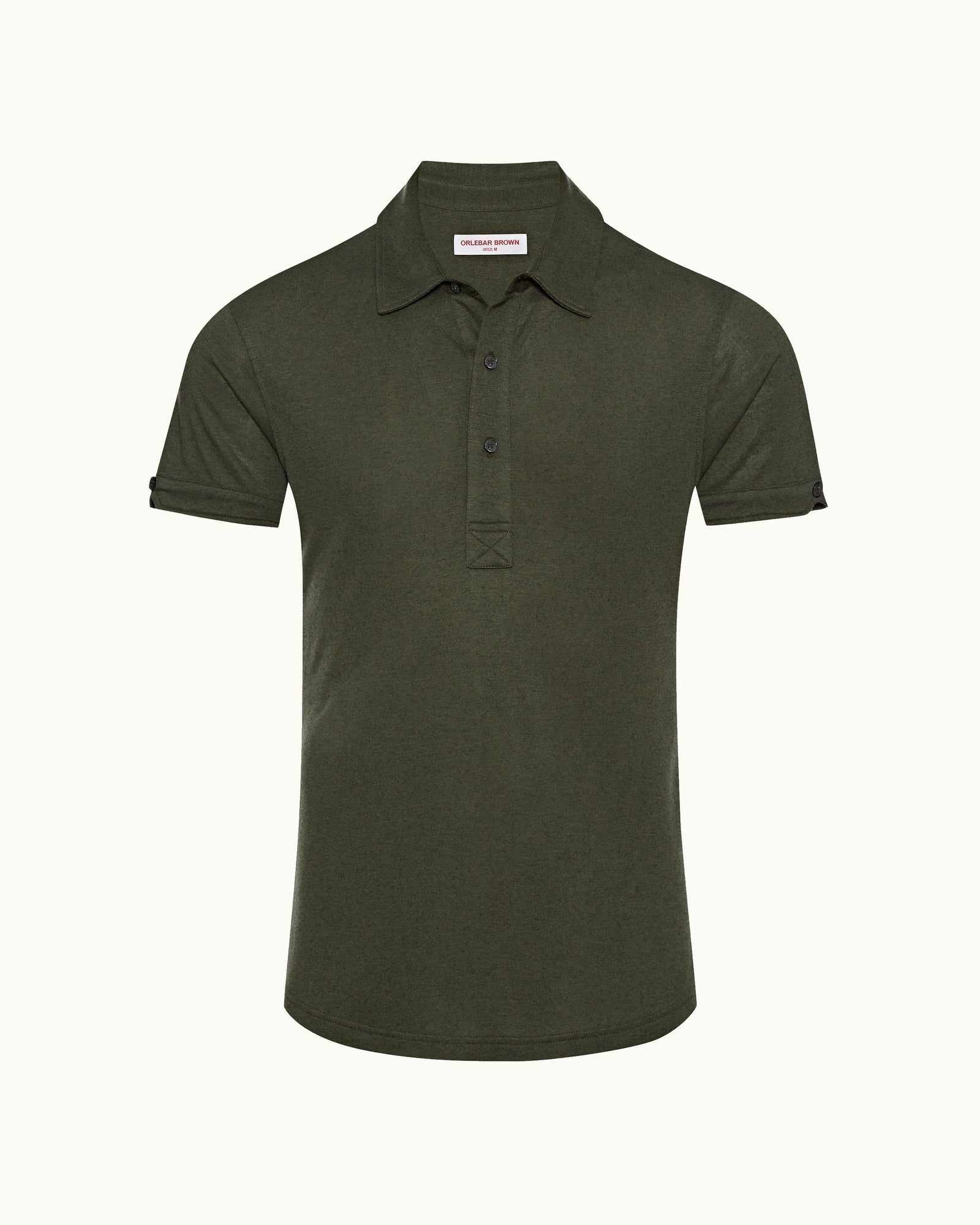 Sebastian Cashmere Forest Night Tailored Fit Cashmere Polo Shirt | Forest Night