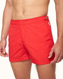 Setter Rescue Red Shorter-Length Swim Shorts | Rescue Red