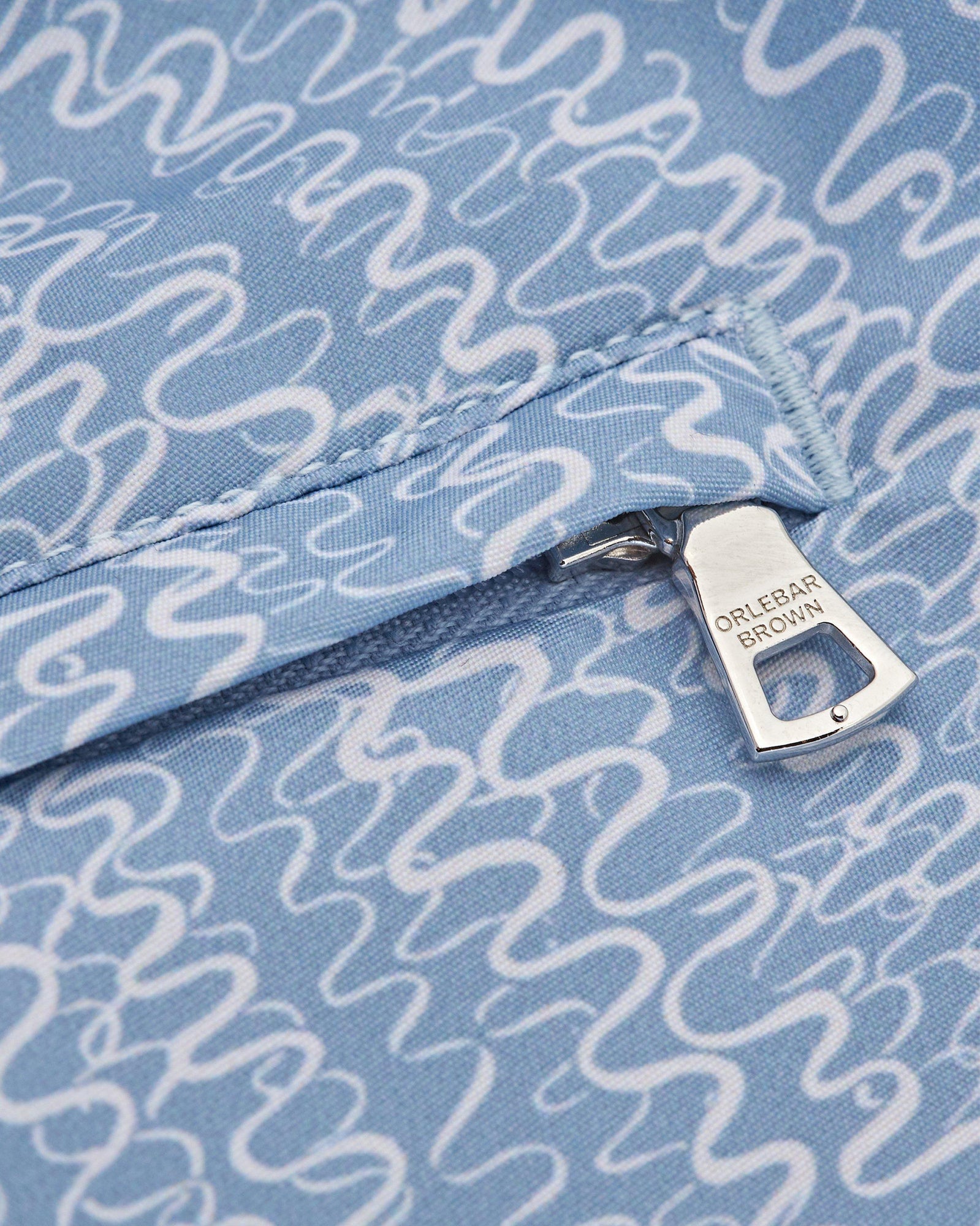 Setter Blue Ash Wavie Shorter-Length Swim Shorts | Blue Ash