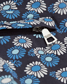 Standard Night Iris/Powdered Sky Floral Fantasy Mid-Length Drawcord Swim Shorts | Night Iris/Powdered Sky