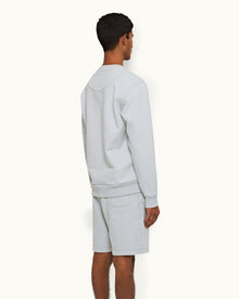 Serenity Blue Classic Fit Crewneck Sweatshirt | Serenity Blue