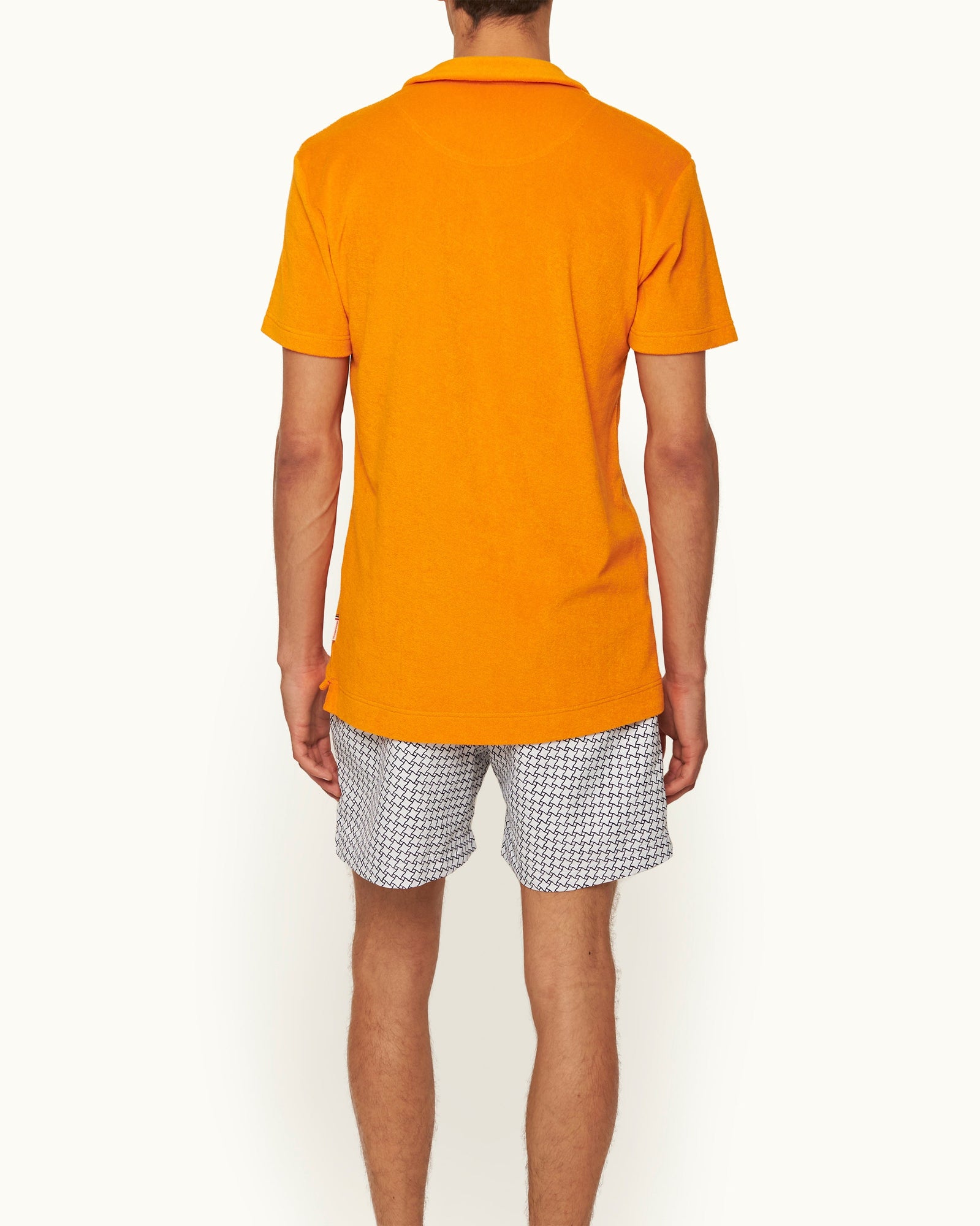 Men | Terry Towelling Polo | Ember