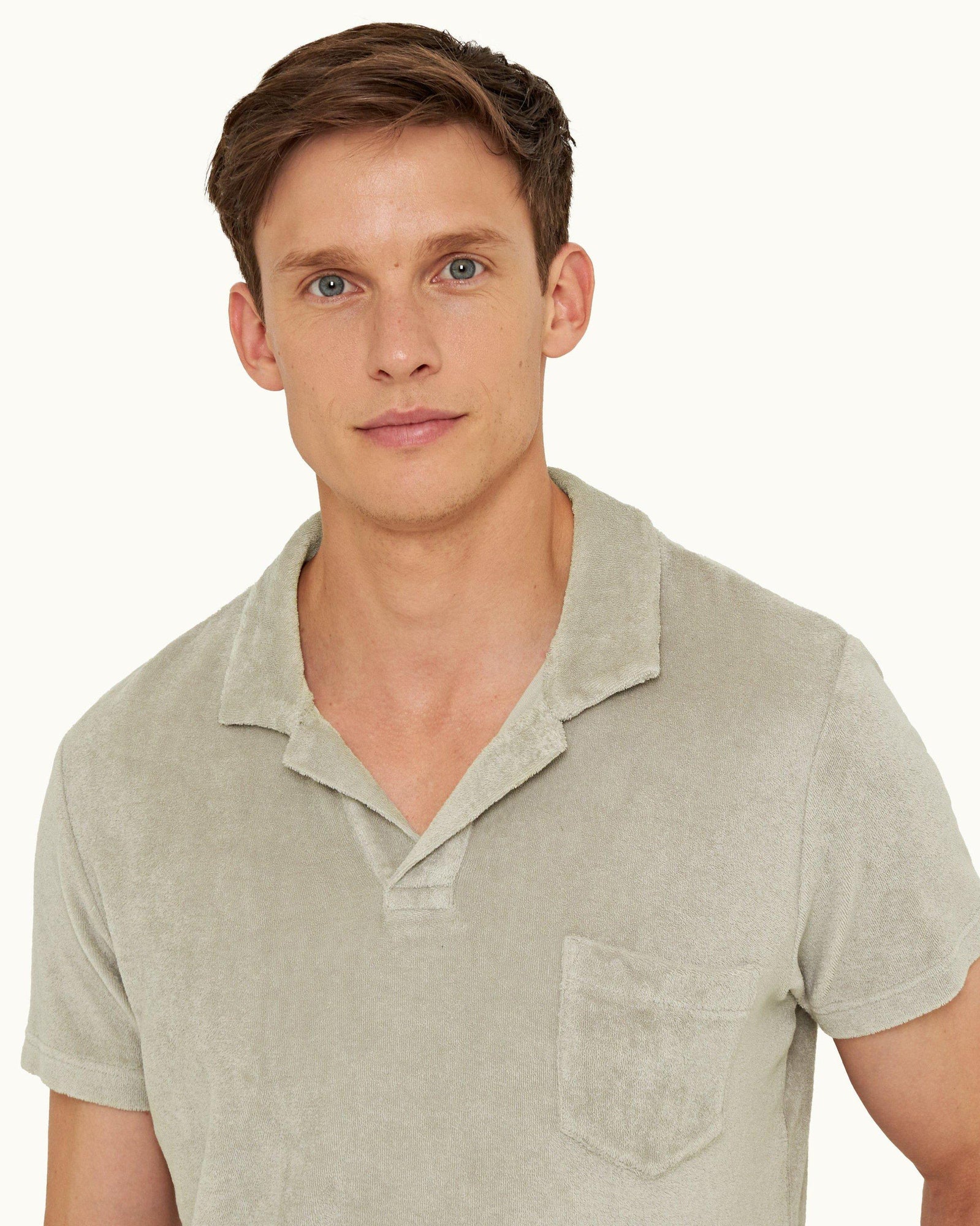 Strata Tailored Fit Towelling Resort Polo Shirt | Strata