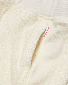 Kids | White Sand Mix Texture Sweat Shorts | White Sand