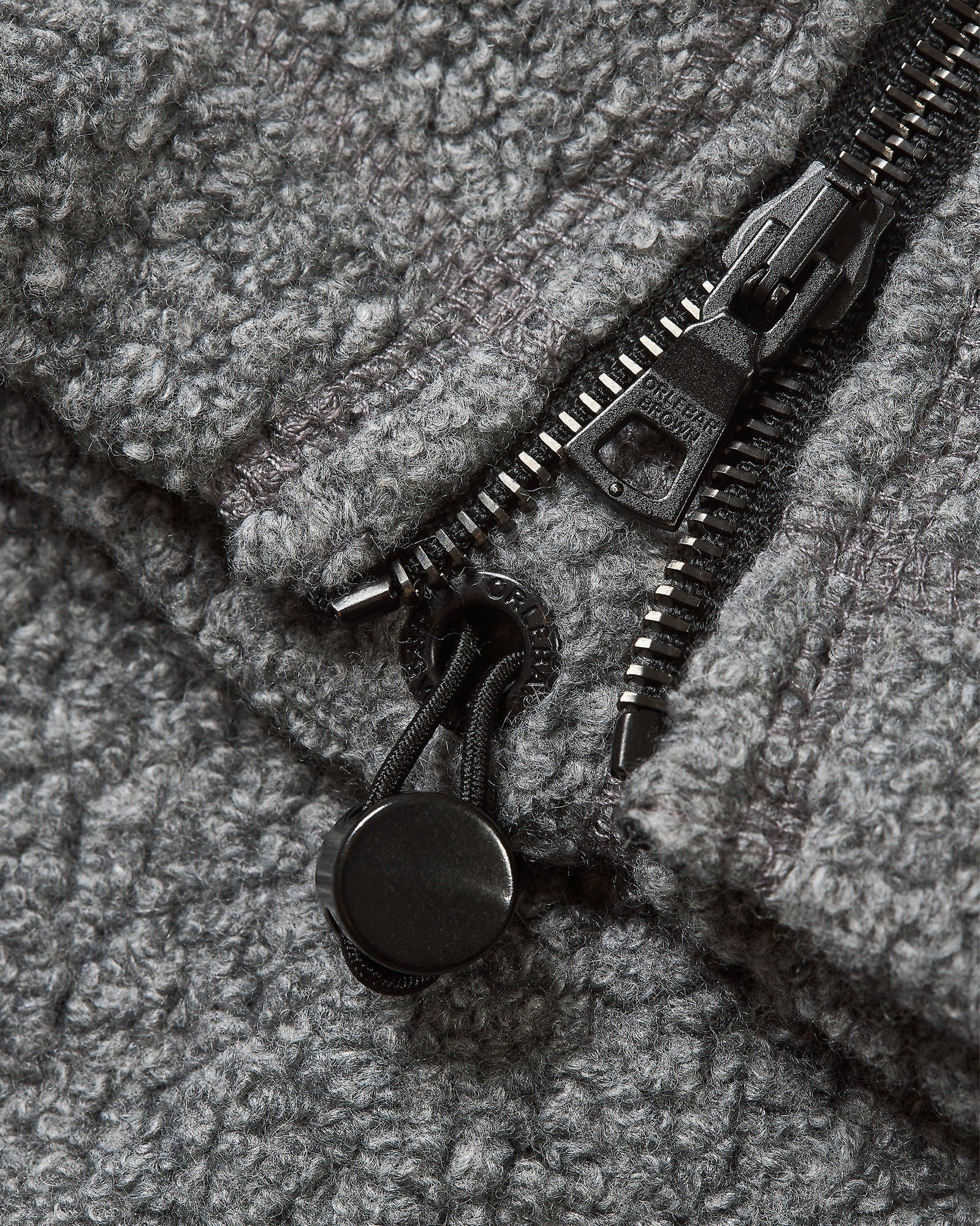 Vetle Grey Melange Relaxed Fit Hooded Fleece Sweatshirt | Grey Melange