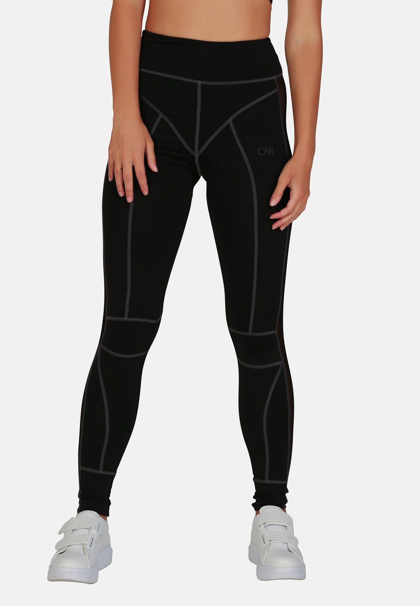 OW Collection OWEN Leggings Account 002 - Black Caviar