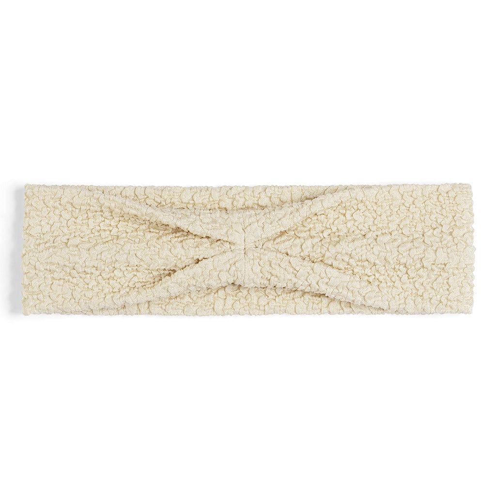 Wide Headband | Oat Texture