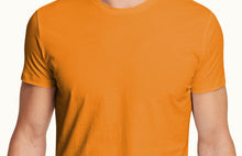 Ob-T Tailored Fit Crew Neck Cotton T-Shirt | Ember