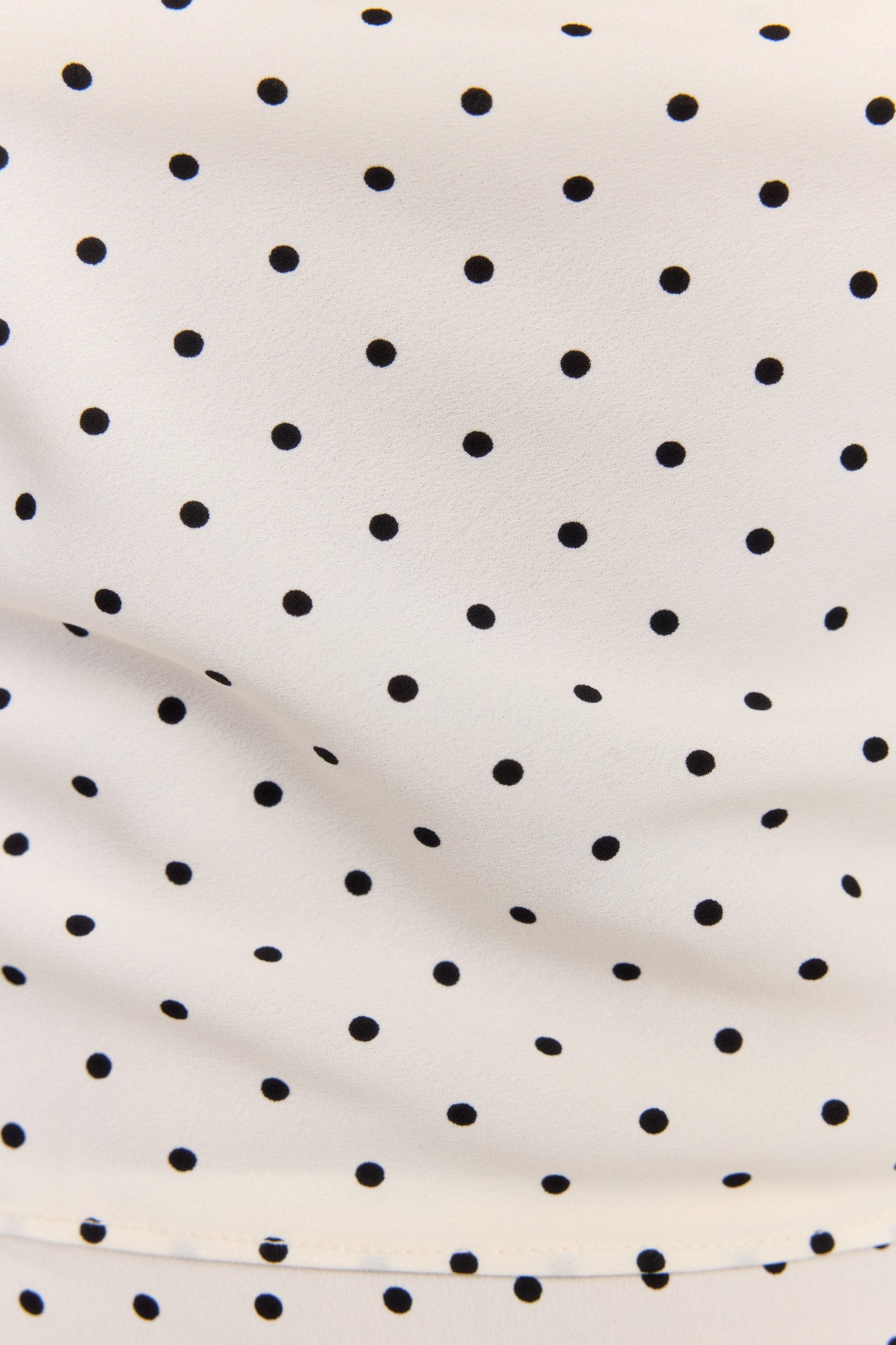 Colette Top | White Polkadot