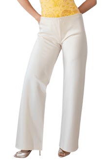 Olivette Satin Pants - Oat - Self - Adore