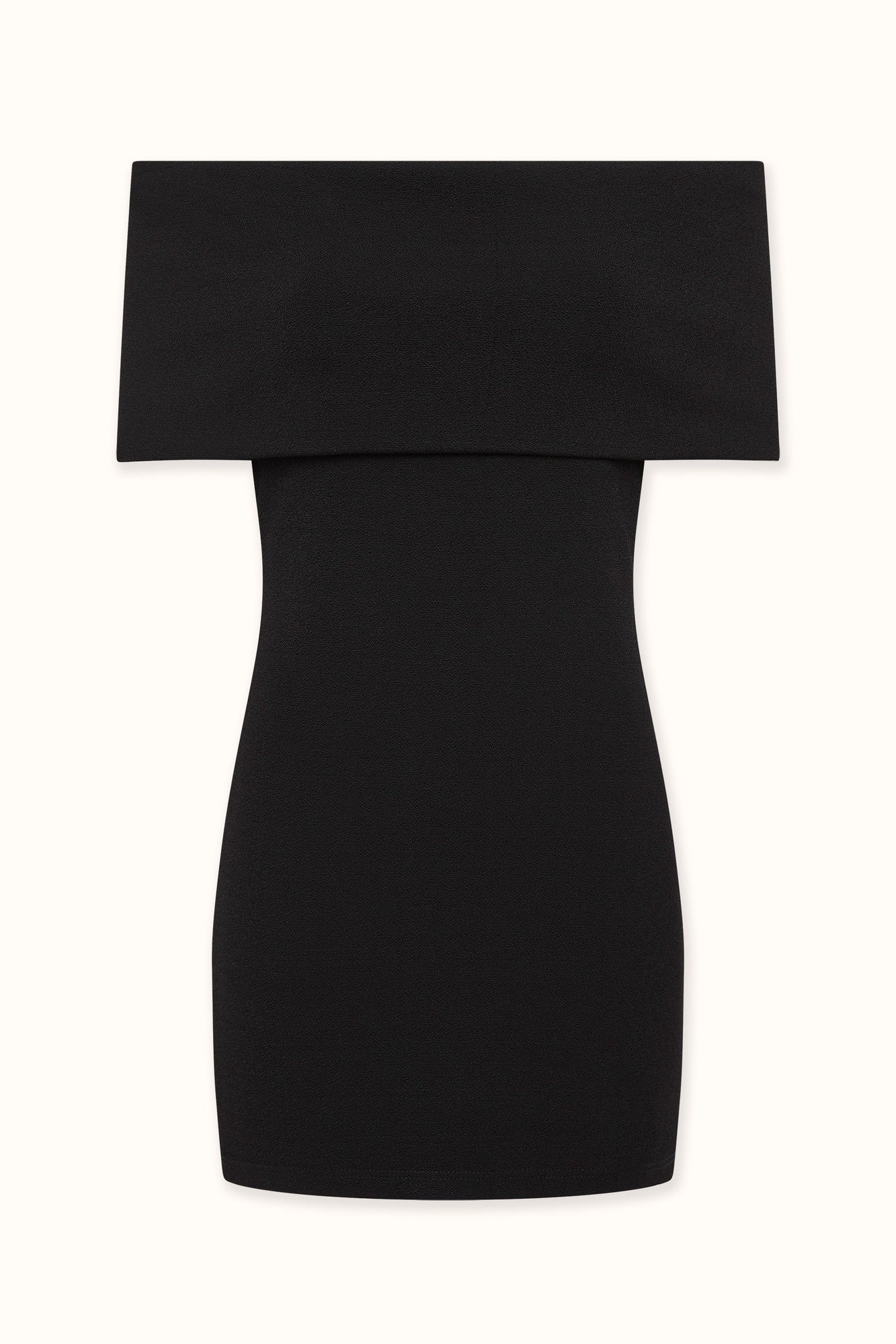Omnia Band Mini Dress | Black