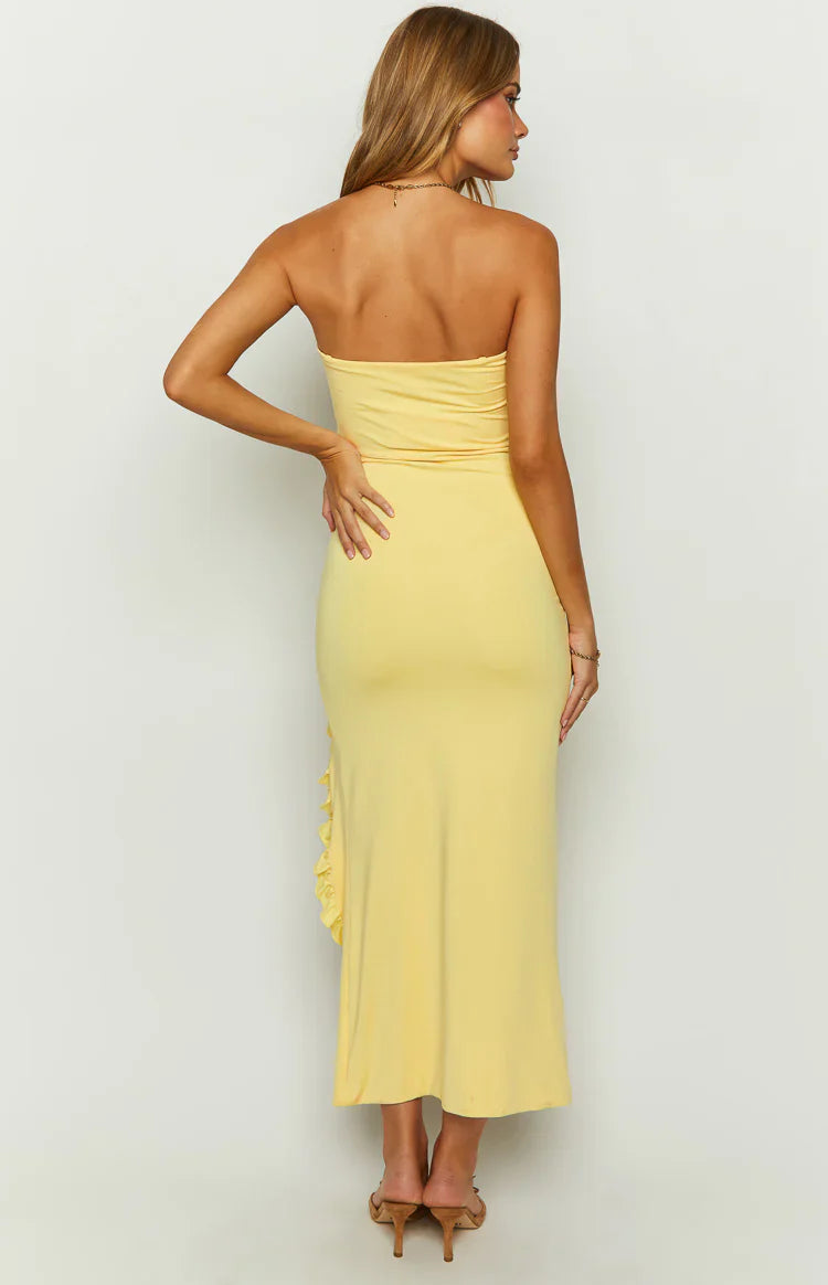 Orlando Maxi Dress | Yellow