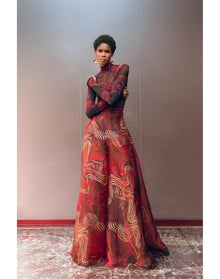 Oro Pants | Corda Foil Print