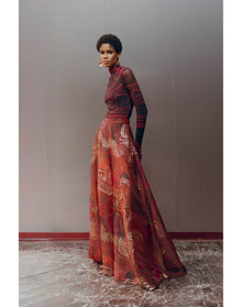 Oro Pants | Corda Foil Print