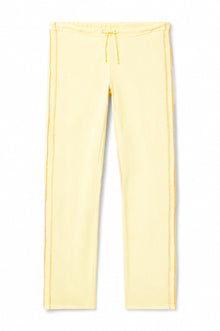 Women | Vintage Orange Stitched Sweatpant | Sunwash