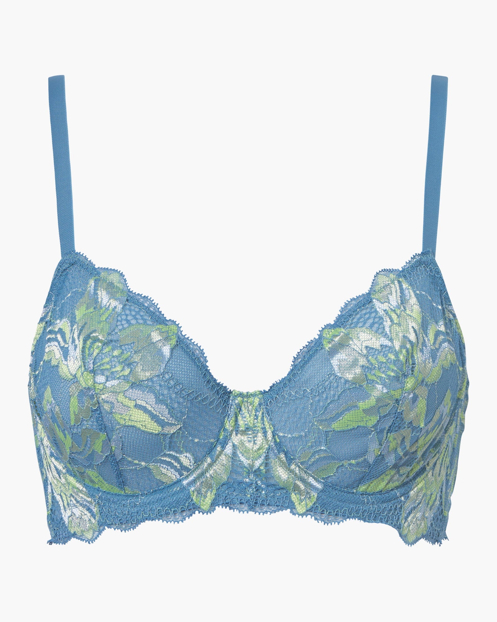 Blue Bra - Paradiso Underwire Demi Cup Bra