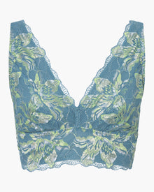 Blue Bralette - Paradiso Curvy Bralette