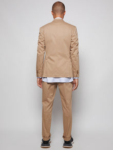 Neil Barrett | Travel Slim Fit Long Unlined Suit | Dark Safari