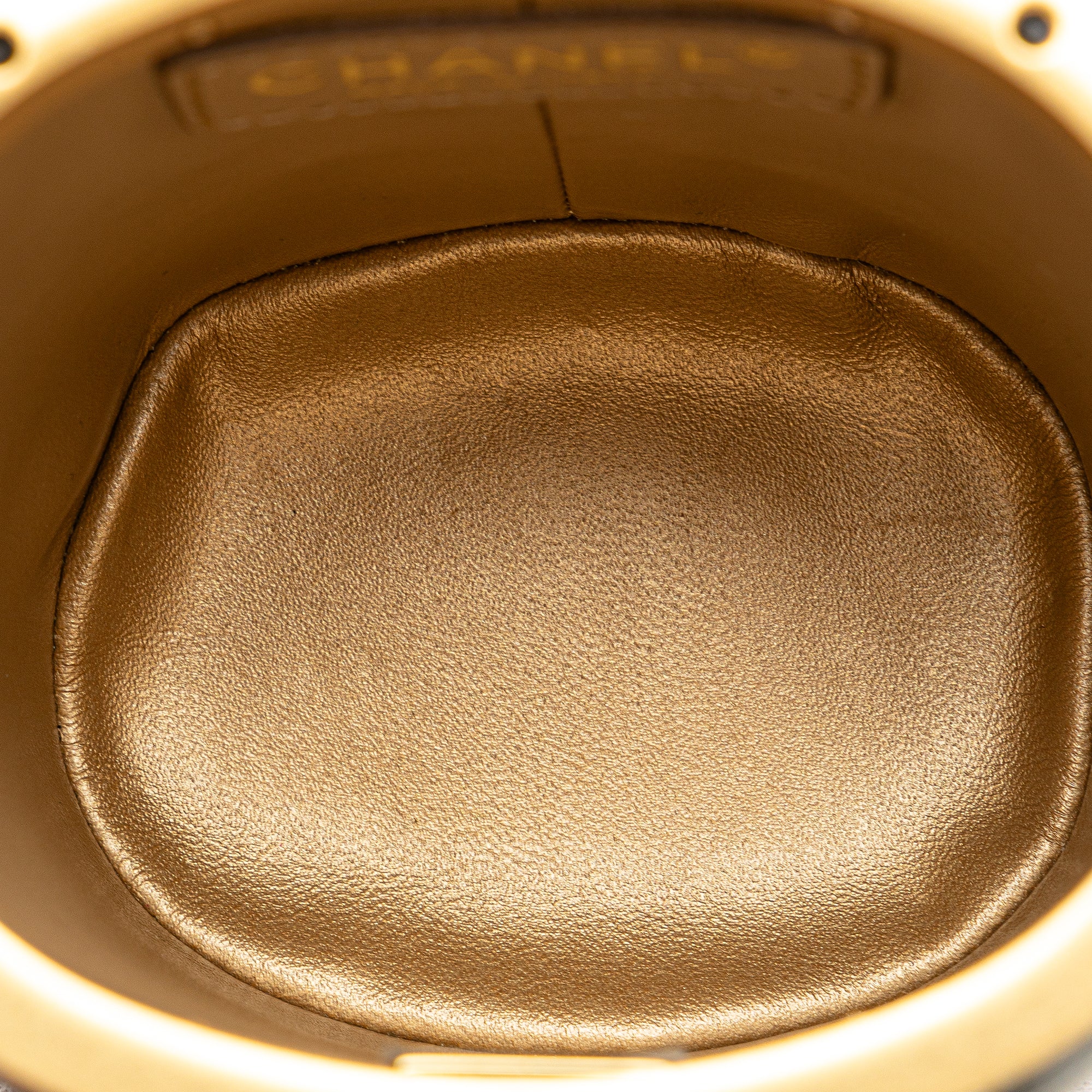 Chanel | Pre-Owned Mini Lambskin Crown Box Bag | Black